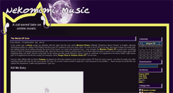 Desktop Screenshot of nekomimimusic.mduo13.com