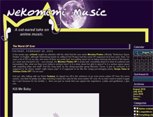 Tablet Screenshot of nekomimimusic.mduo13.com